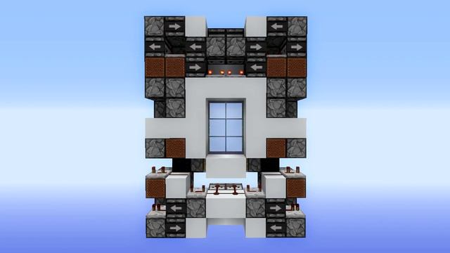 Quick 3x2 Glass Door: Synchronized! | Minecraft 1.14.4+ смотреть онлайн