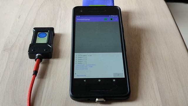 Demo of an Arduino Sketch Extended from a TFT_eSPI Example with TTGO T-Display, and DumbDisplay смотреть онлайн