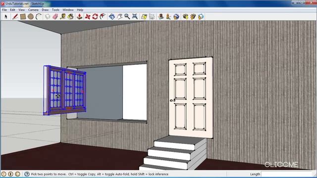 Adding Window,Door & Ventilator In Google Sketch Up смотреть онлайн