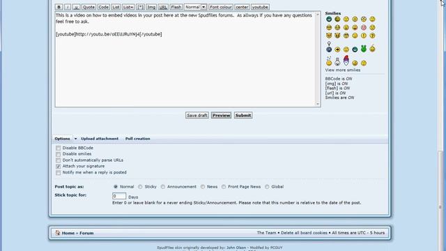 How to embed a Youtube video into a phpBB forum post. смотреть онлайн