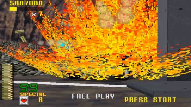 Virtua Cop PC - Gameplay with Special Gun смотреть онлайн