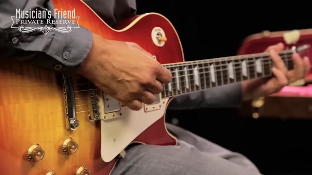 Gibson Custom Standard Historic 1958 Les Paul Plaintop Reissue Gloss Electric Guitar смотреть онлайн