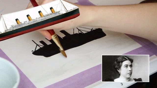 Painting the Titanic, Molly Brown, & GIVEAWAY! смотреть онлайн
