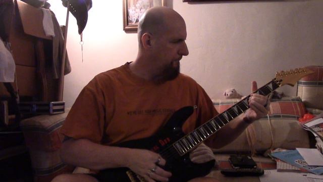 Custom Made Michael Dee Guitar Black -jackson,Ibanez Style ......pt.1