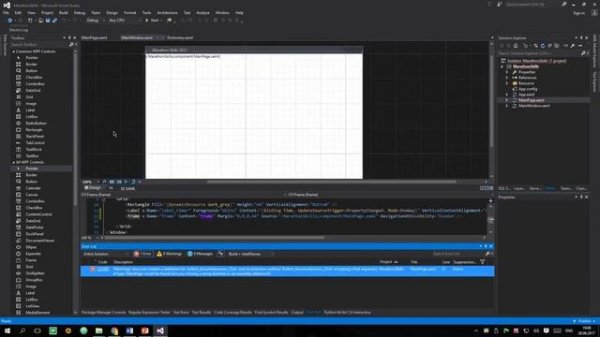 WPF Подключение к БД