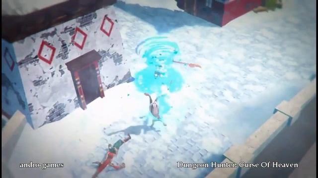 Dungeon Hunter: Curse Of Heaven (by Gameloft) - action game for android - gameplay. смотреть онлайн