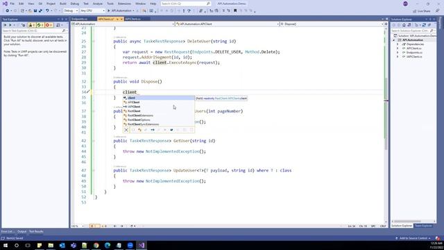 RestSharp v108: REST APIs Testing using C# RestSharp and .Net Core - Part 4 смотреть онлайн