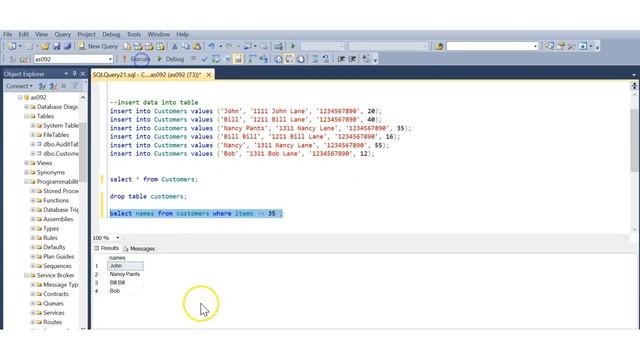 How To Search for Data In Structured Query Language (SQL) Database Tables: смотреть онлайн