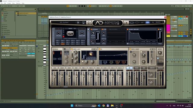 ADDICTIVE DRUMS 2. Тонкая настройка барабанов смотреть онлайн