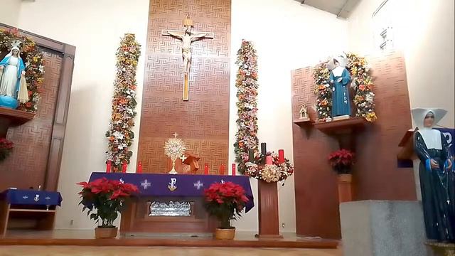 Misa gregoriana, Jueves I de Adviento, 9:00 am y exposición del Santísimo Sacramento смотреть онлайн