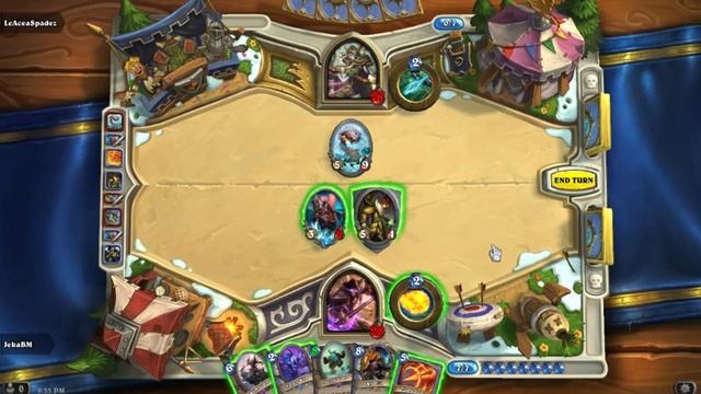 Hearthstone - The Grand Tournament | Mage Inspire deck gameplay смотреть онлайн