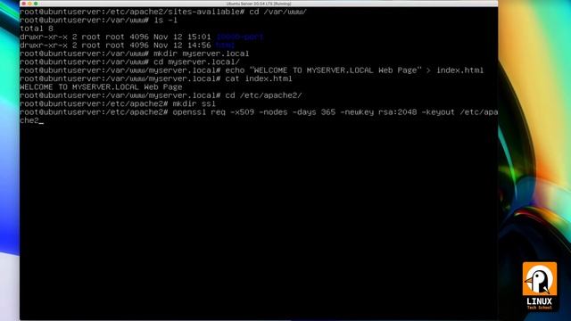 How to create Virtual Hosts with SSL on Apache2 смотреть онлайн