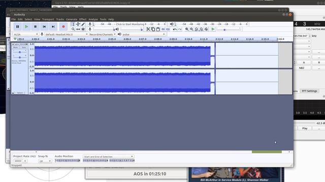 Ham Radio and Linux - Using QSSTV to decode from captured audio files смотреть онлайн