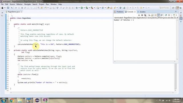 How to use case-insensitive flag? | Java Regex | Java Regular Expressions | Regex in java смотреть онлайн