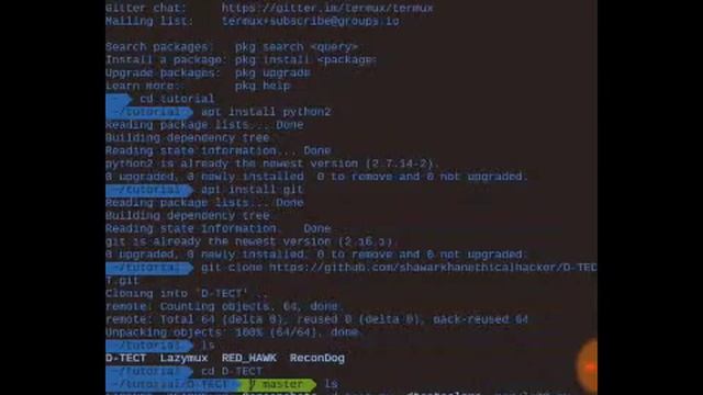 Install D-TECT in Termux | Pentest The Modern Web смотреть онлайн