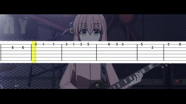 BOCCHI THE ROCK - Seishun Complex (OP 1)【𝗧𝗔𝗕】|➤ GUITAR TUTORIAL смотреть онлайн
