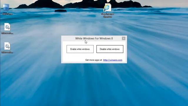 White Windows for Windows 8 смотреть онлайн