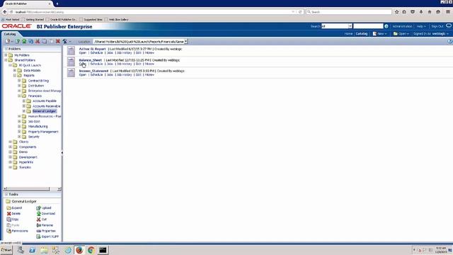 BI QuickLaunch for JD Edwards - Oracle BI Publisher Enterprise Financial Reporting смотреть онлайн