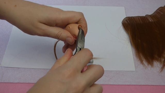 Из чего сделать волосы для кукол Барби? Какими инструментами и как перепрошивать волосы? смотреть онлайн
