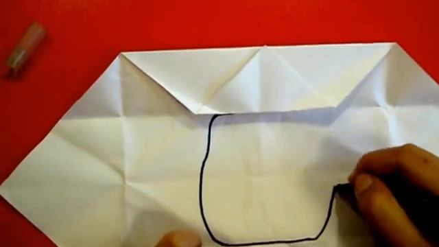 Лёгкое оригами для детей. Делаем глаз глаз из бумаги. смотреть онлайн