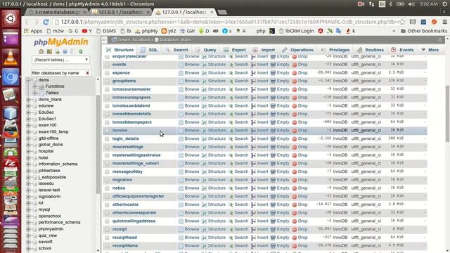 MySQL Tutorials Create Database and Tables phpmyadmin смотреть онлайн