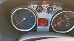 Ограничение скорости Форд Фокус 2 рест. 145 л.с. АКПП 2011 г.в.