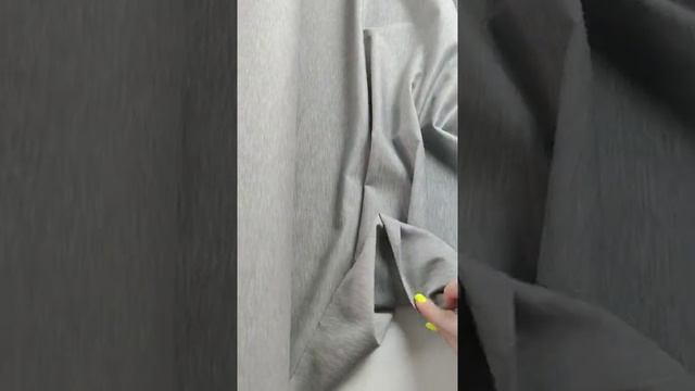 Ткань трикотаж джерси (серый) 95% вискоза, 5% полиамид смотреть онлайн