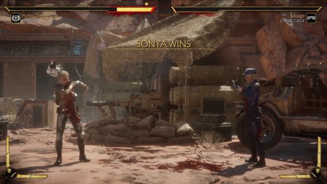 Mortal Kombat 11 Sonya vs Cassie Cage смотреть онлайн