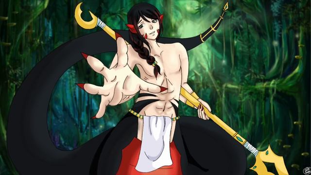 ASMR Bakadere Lamia Roleplay: The 'Not Lamia' (Rainforest Sounds)