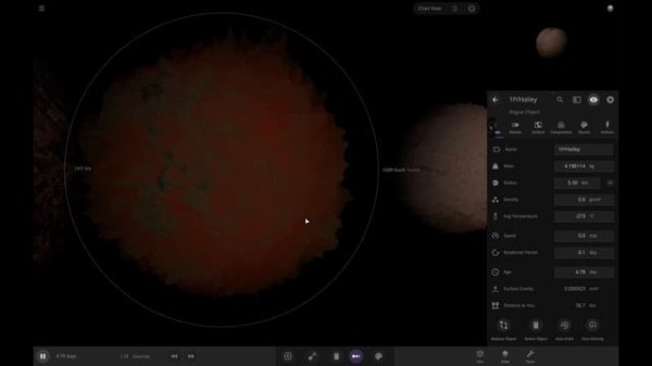 Asteroid Size Comparison