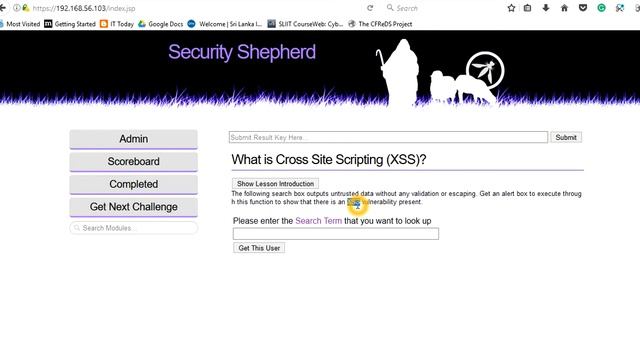 OWASP Security Shepherd - Cross Site Scripting смотреть онлайн