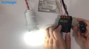 Беспроводной рч переключатель с дистанционным управлением, 433 мгц, 220 в перем. тока, 30 а,