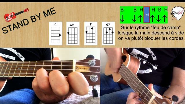 Stand by me [Tuto ukulélé facile Terafab] смотреть онлайн