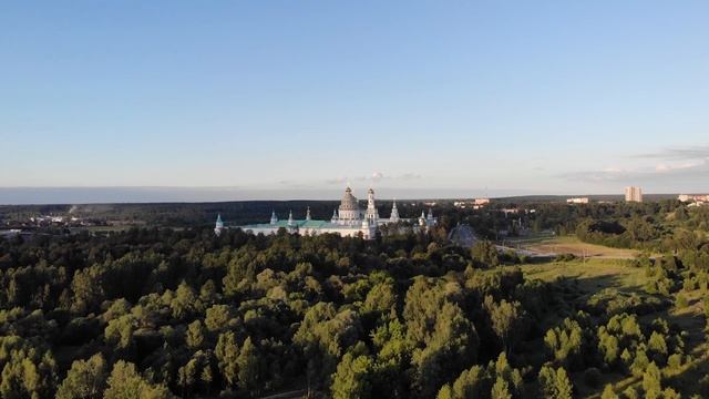 Воскресенский монастырь (по обещанию) три точки съемки с квадрика. смотреть онлайн