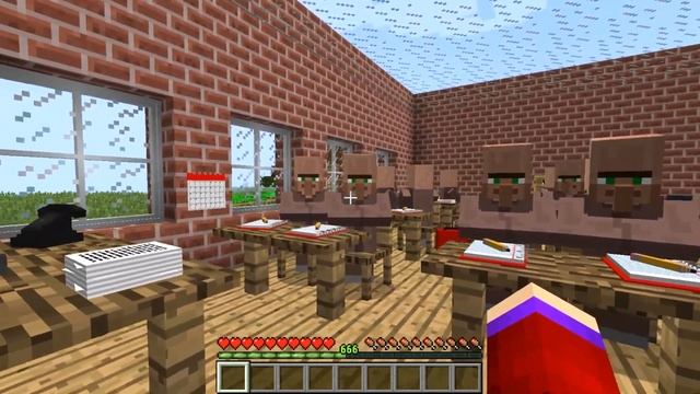 Я СТАЛ УЧИТЕЛЕМ И НАУЧИЛ ЖИТЕЛЕЙ В ШКОЛЕ В МАЙНКРАФТ (ОЧЕНЬ СМЕШНО) 99% ТРОЛЛИНГ ЛОВУШКА ВАКСАЙДИ смотреть онлайн