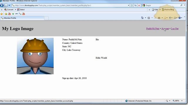 3. How to Create A Basic Membership Website System Using PHP and MySQL Tutorial смотреть онлайн