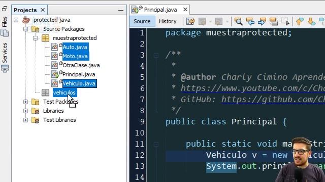 PROTECTED en Java ☕Usarlo a discreción ? смотреть онлайн