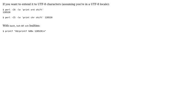 Unix & Linux: Bash script to get ASCII values for alphabet (8 Solutions!!) смотреть онлайн