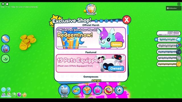 Redeeming Pet Simulator X Merch Code Be Like смотреть онлайн
