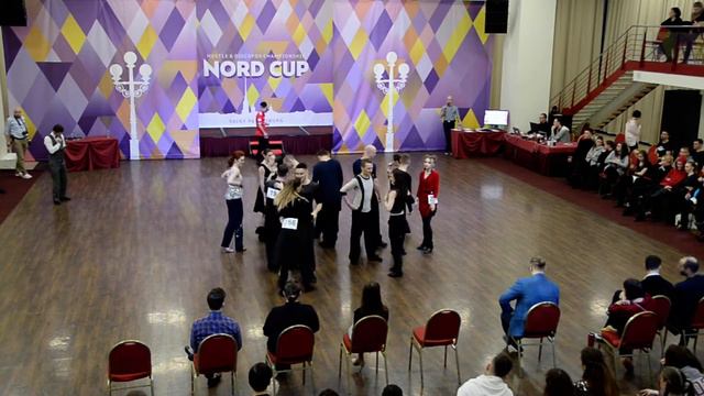 ХАСТЛ, Discofox, Nord Cup 2019, ДнД Main, 12 финала, заход 1 смотреть онлайн