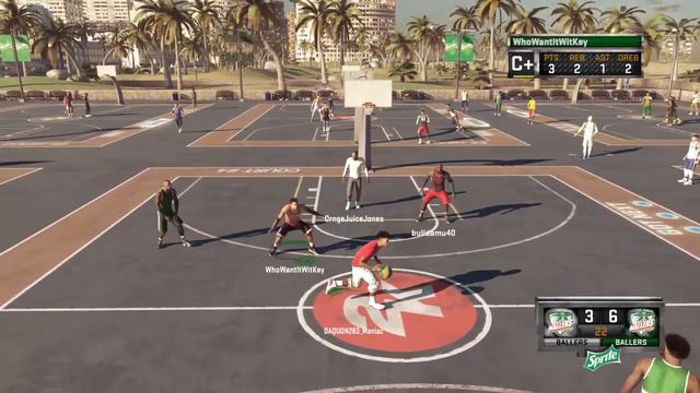 NBA 2K15 - Baby Jordan... Free throw line dunk! Mypark смотреть онлайн