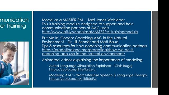 1E: AAC in Virtual Environments смотреть онлайн