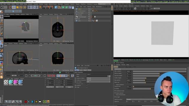 Стрим #43 Cinema 4D Soft Body Dynamics смотреть онлайн