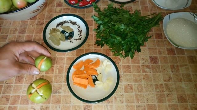 Летом не паримся- Зимой наслаждаемся! Зеленые помидоры с морковкой и чесноком / Вкусно Обалдеть! смотреть онлайн