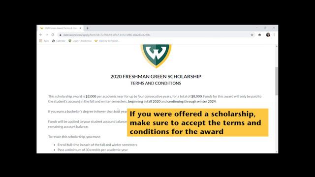 Admissions Next Steps - Wayne State University смотреть онлайн