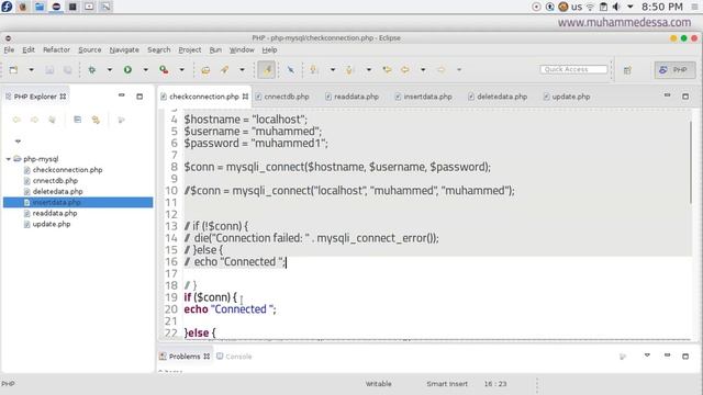 3 PHP & MySQL connect database смотреть онлайн