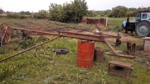 Грабли  солнышко гвк 6 из двух половинок переделка