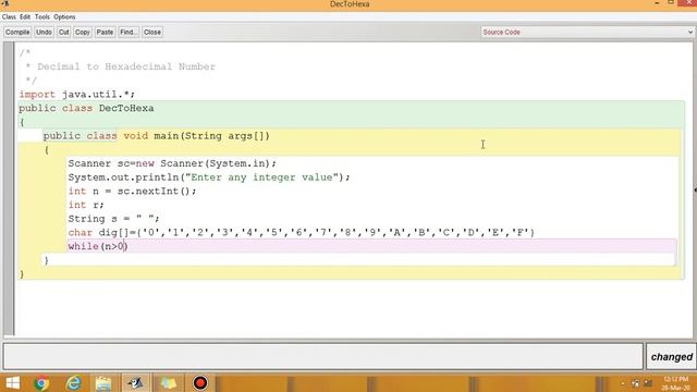 Decimal to HexaDecimal Conversion in JAVA смотреть онлайн