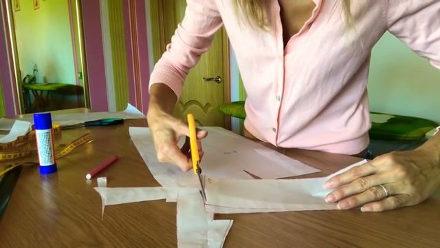 Шью юбку . Как увеличить талию , если она не совпадает с мерками таблицы . смотреть онлайн