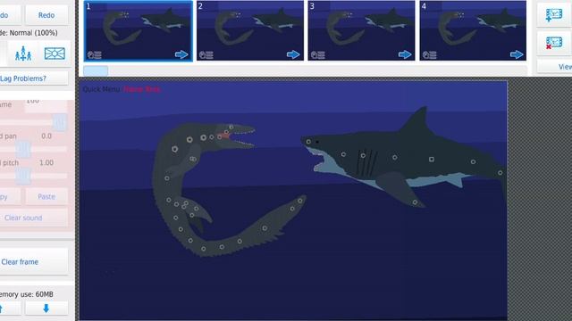 mosasaurus vs megalodon priemering later... (stick nodes) смотреть онлайн